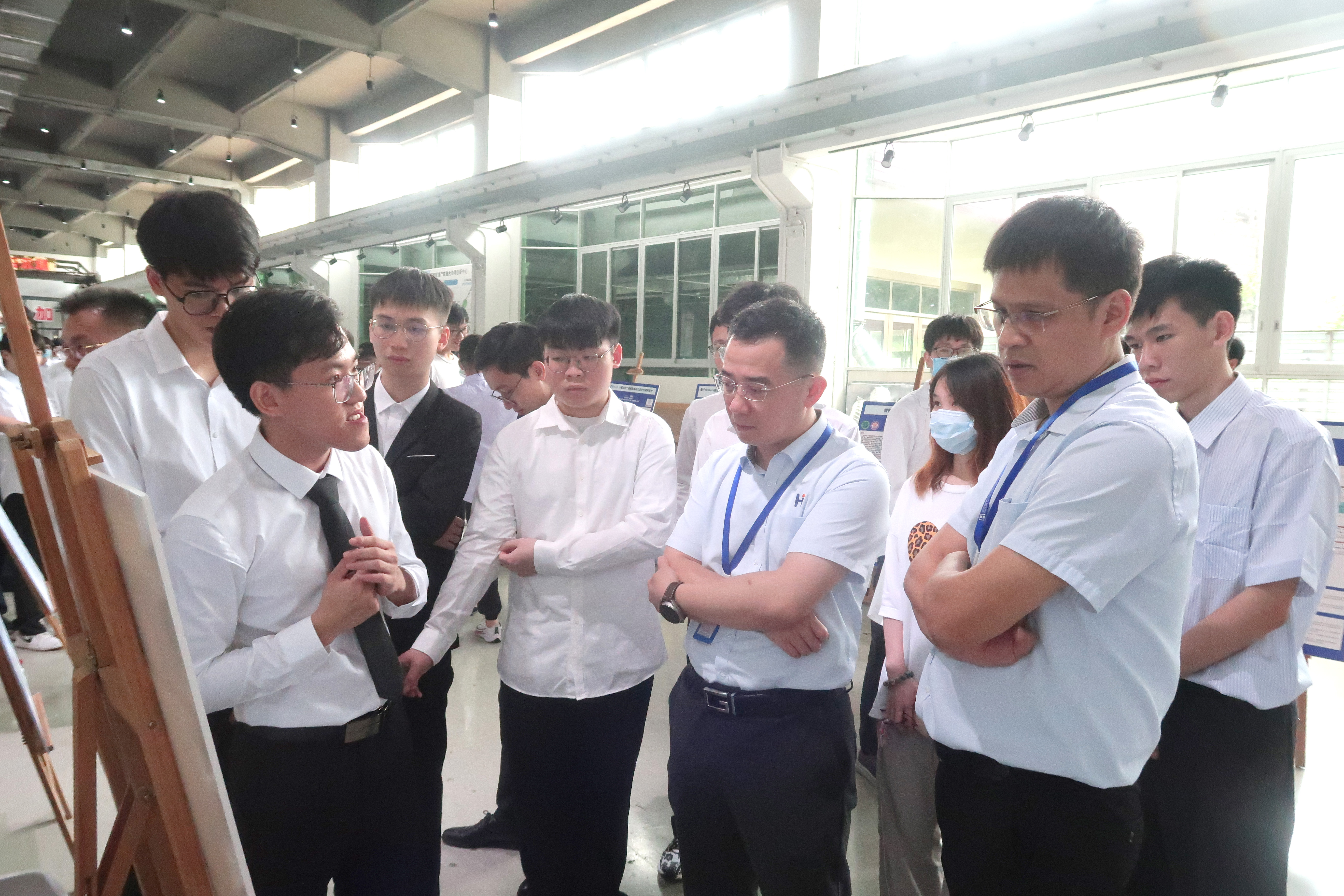 2022年6月BB贝博艾弗森科技受邀参加东莞理工粤台学院智能制造工程系成果展      2022年6月17日